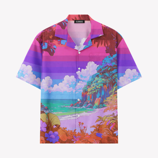 Tropical Island Summer Shirts & Shorts Set
