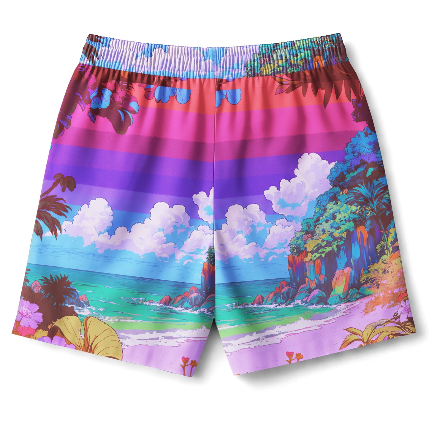 Tropical Island Summer Shirts & Shorts Set