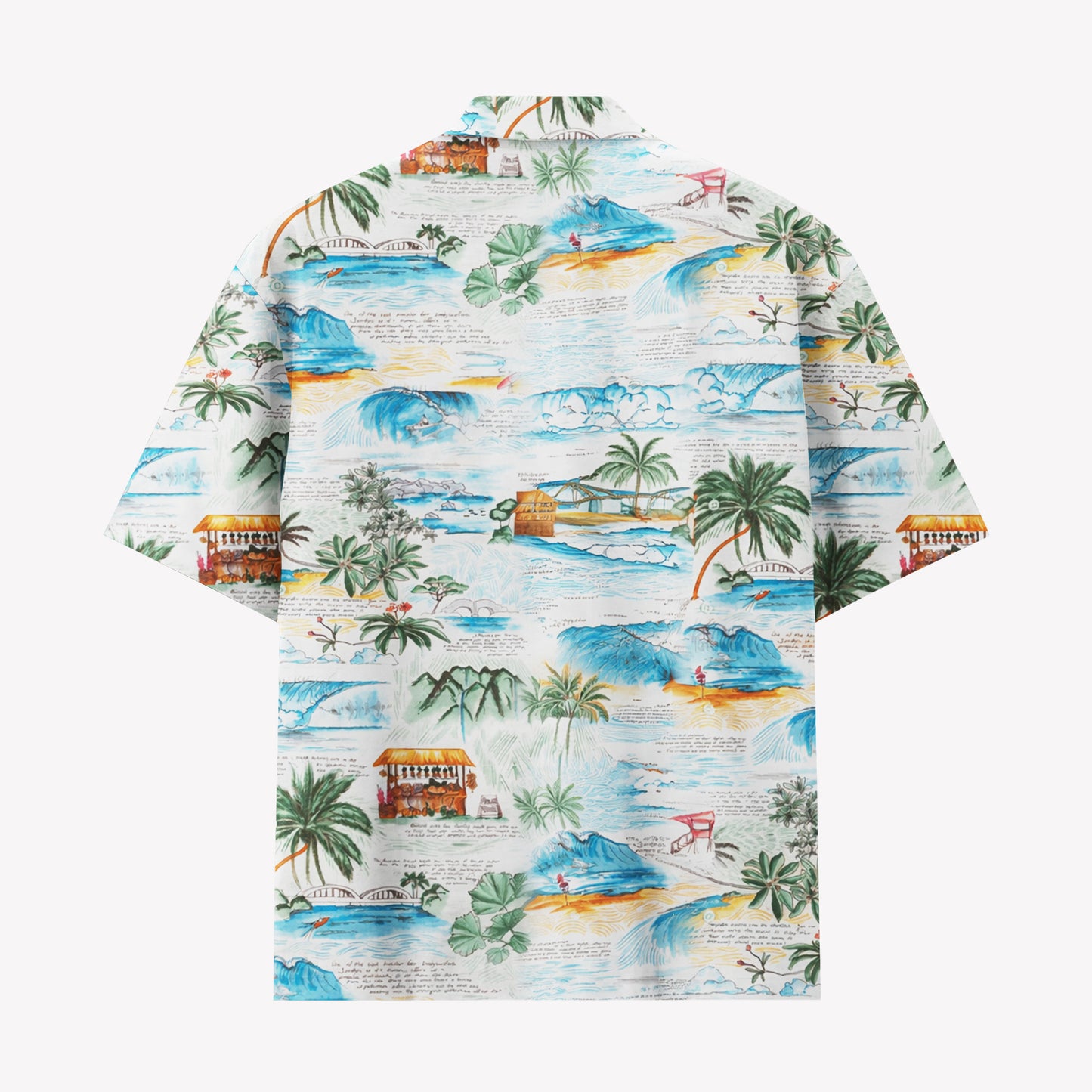 Tropical Map Hawaiian Shirt