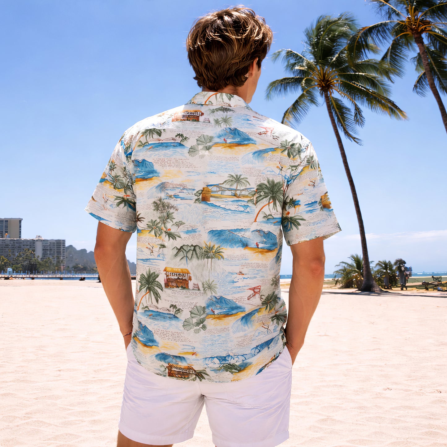 Tropical Map Hawaiian Shirt