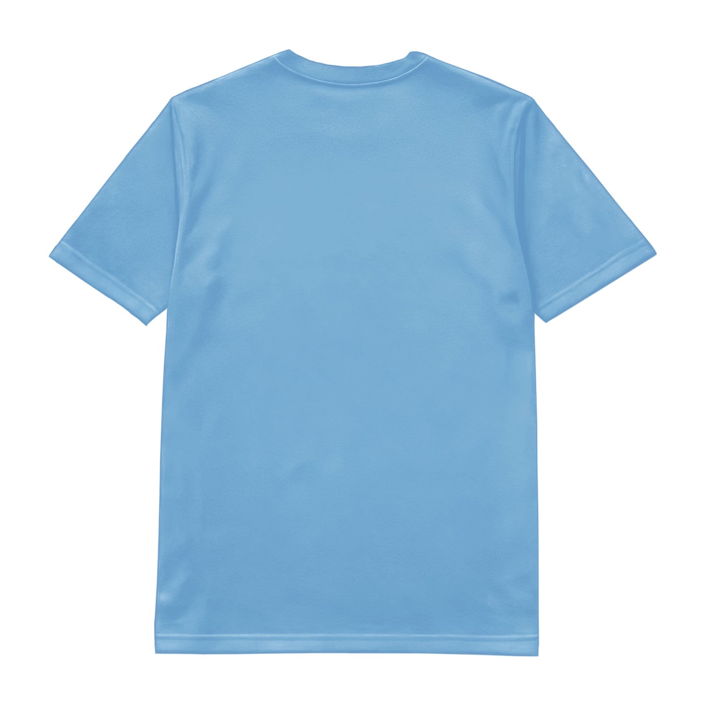 Unbothered Cartoon Sky Blue T-Shirt