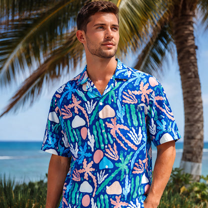 Underwater Coral Hawaiian Shirt