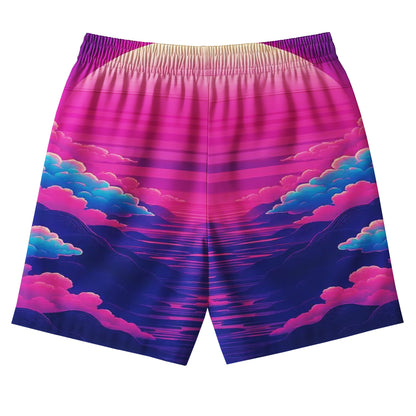 Vaporwave Sunset Shirt & Shorts Set