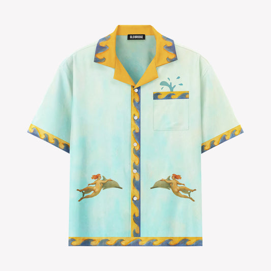 Vintage Art Hawaiian Shirt