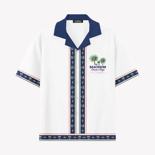 Virginia Beach Beachside Cruiser Days Hawaiian Shirt & Shorts Set