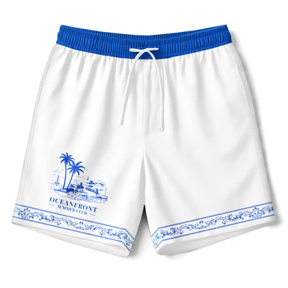 Virginia Beach Oceanfront Summer Club Hawaiian Shirt & Shorts Set