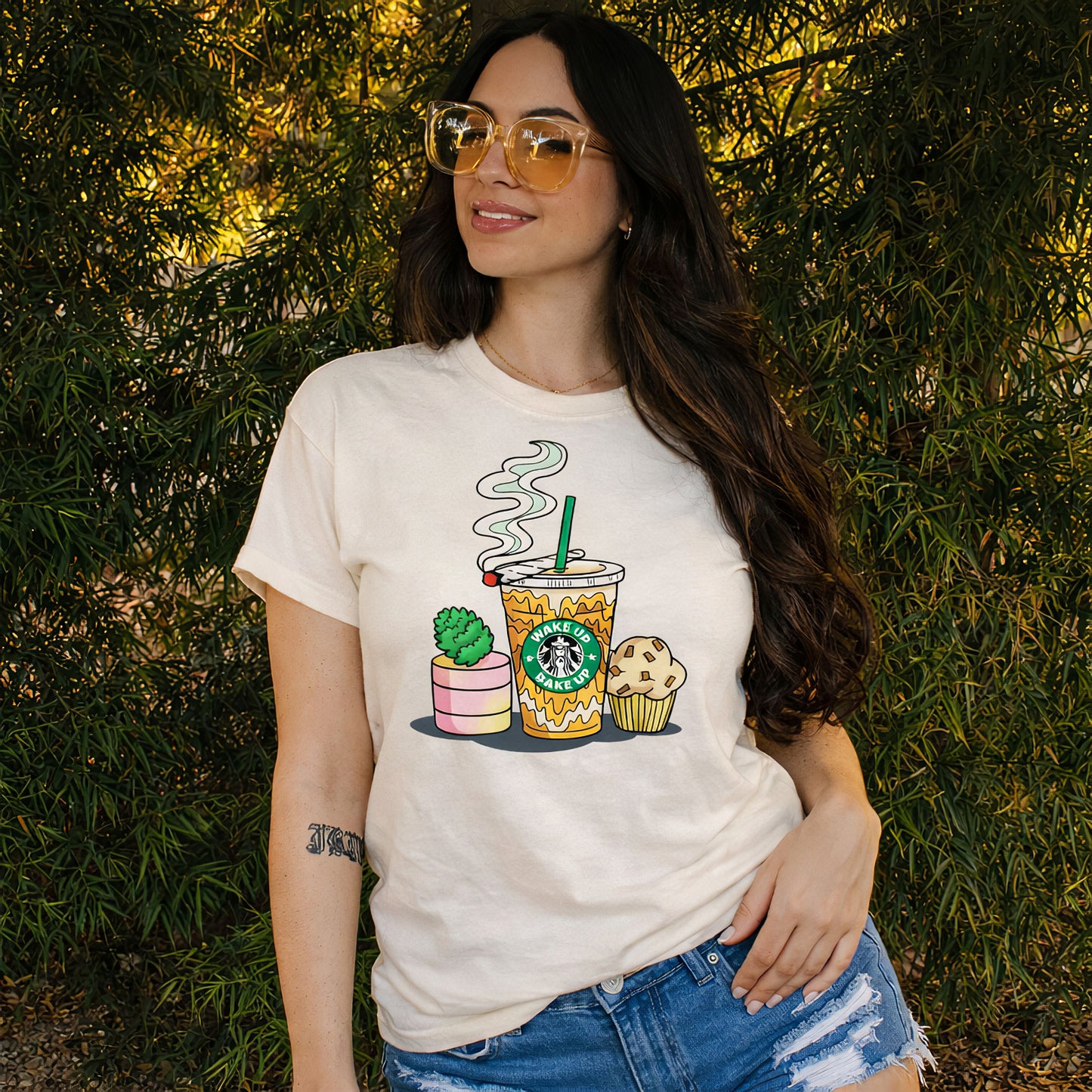 Wake Up Bake Up Coffee Graphic Tee