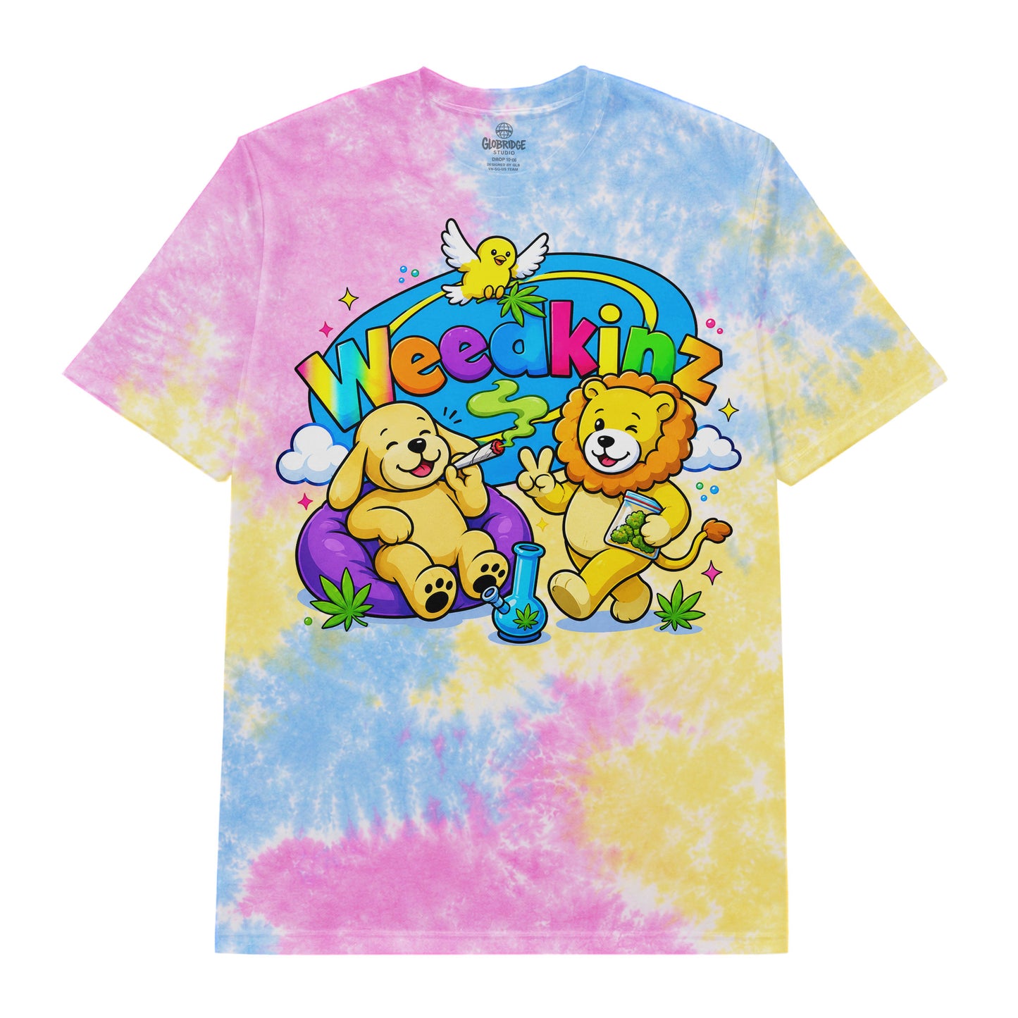 Weedkinz 420 Tie Dye Tee