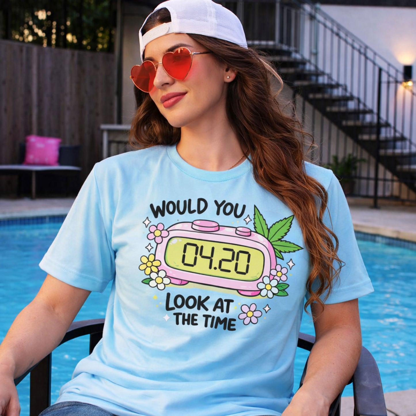 Would You Look At The Time 420 Graphic Tee
