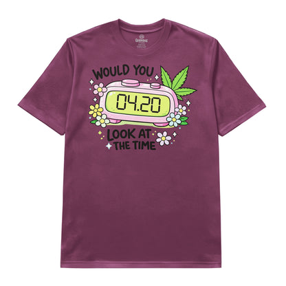 Would You Look At The Time 420 Graphic Tee