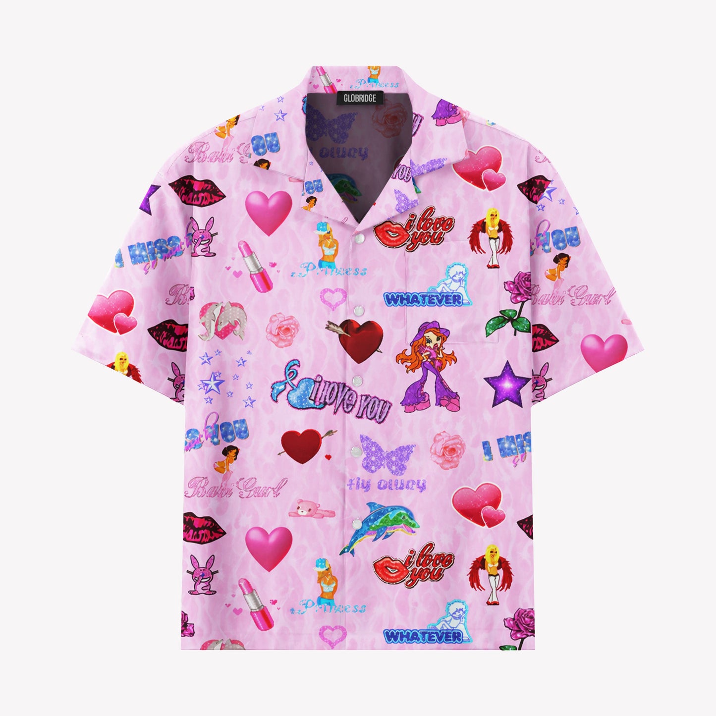 Y2K Pink Pop Icons Hawaiian Shirt