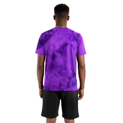 The Stoner Tarot Purple Tie-Dye T-Shirt